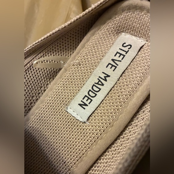 Steve Madden Tan Loafers Slip-Ons - Picture 4 of 10